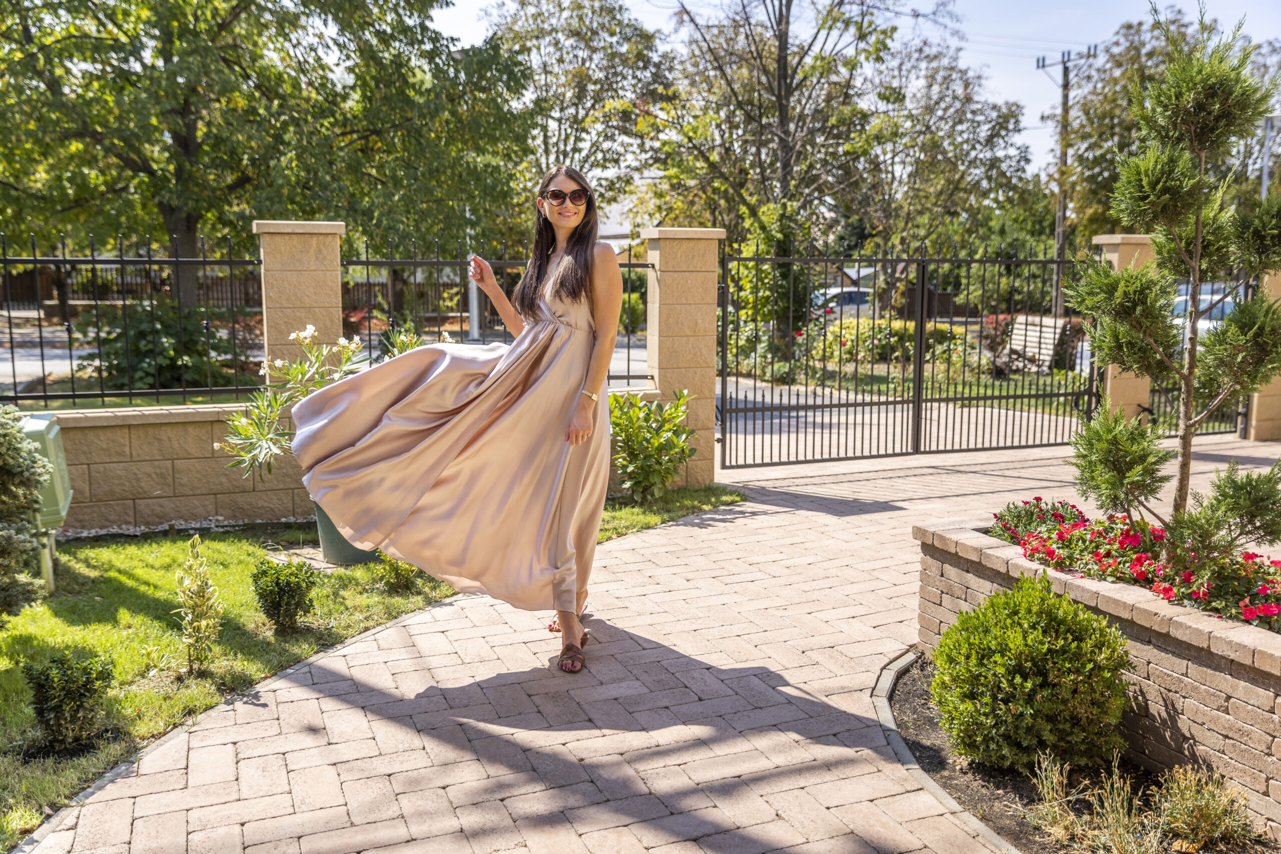 Patio agyagbarna térkő és falazókő