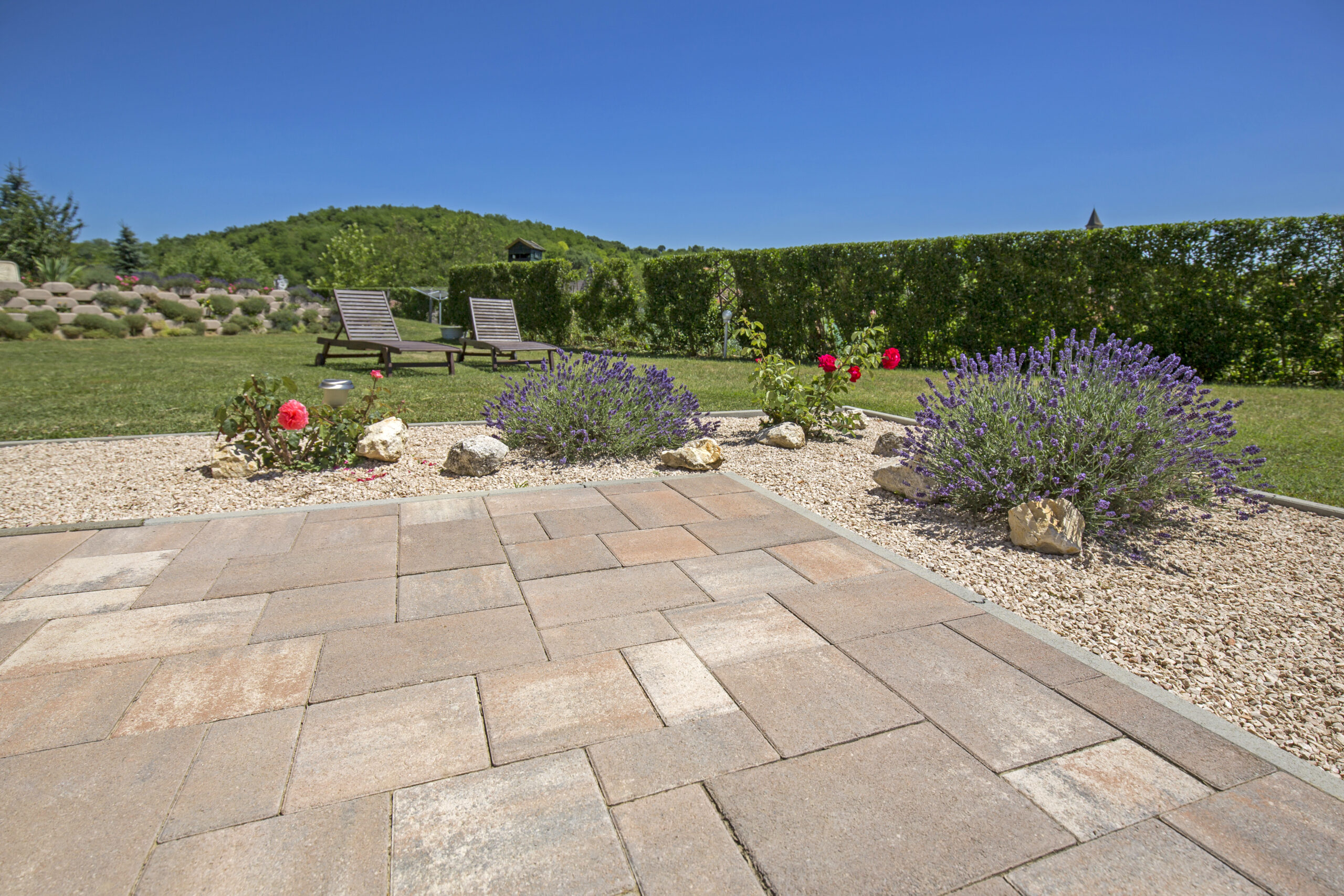 Taverna térkő kagylóhéj