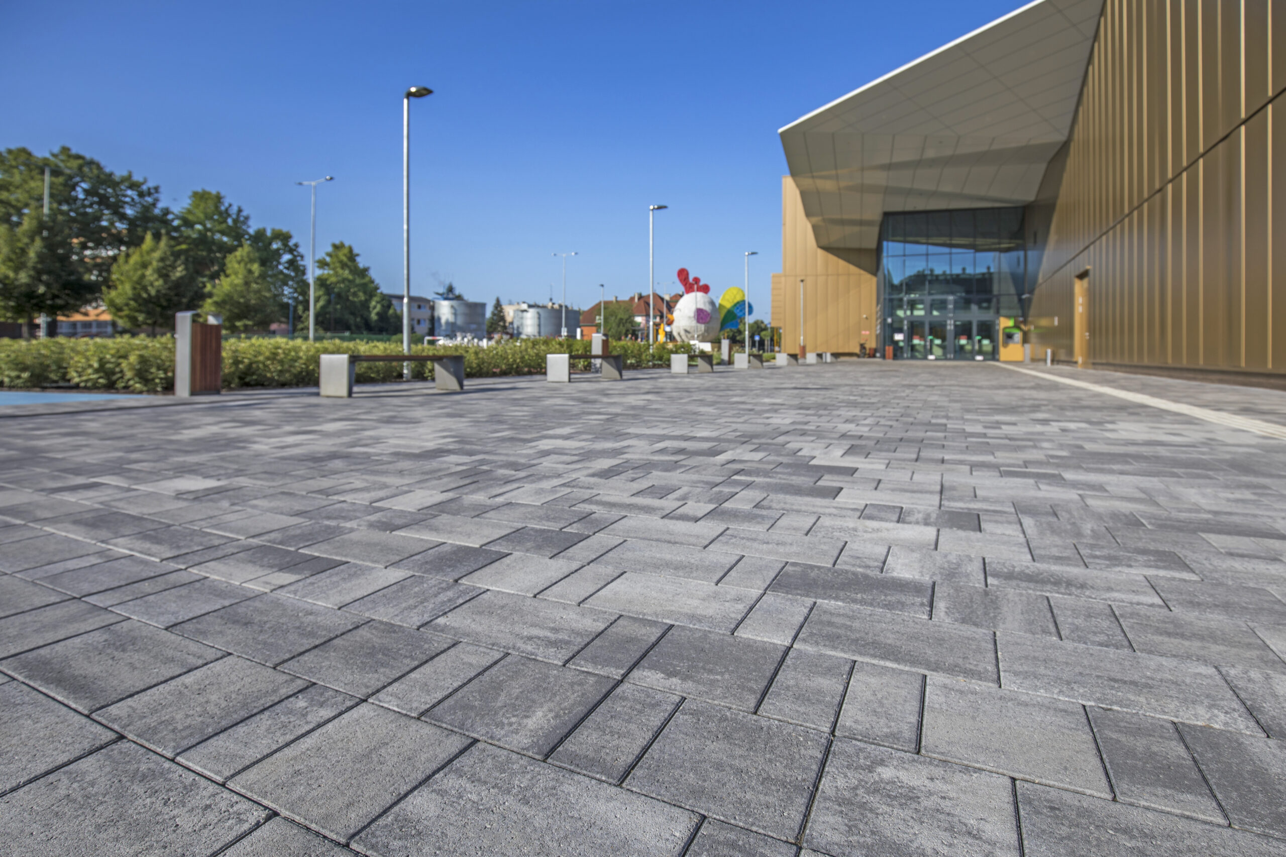 Taverna térkő füstantracit