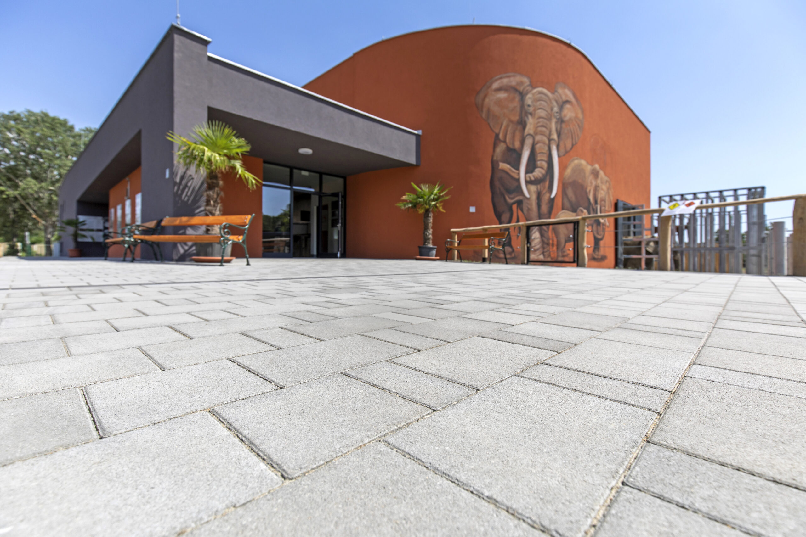 Taverna térkő szürke