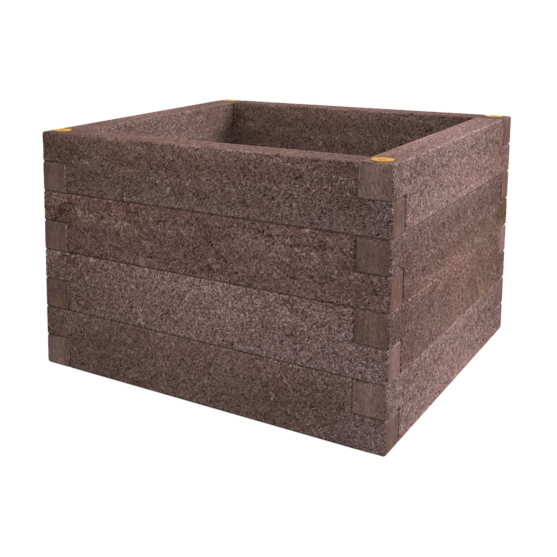 Magaságyás Négyzet alakzat barna