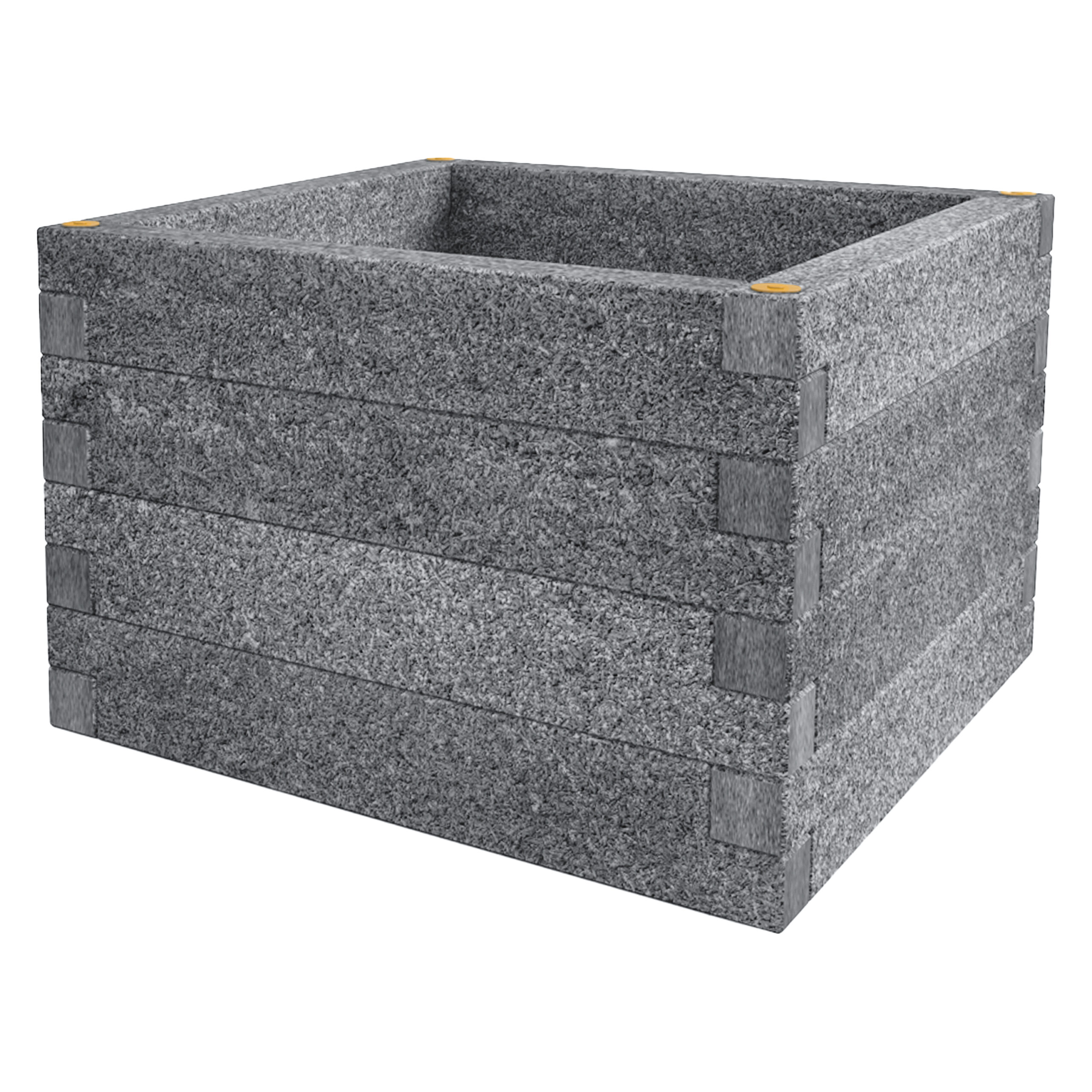 Magaságyás Négyzet alakzat szürke