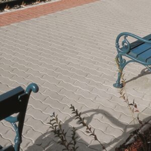 Balaton térkő (hullámkő) szürke