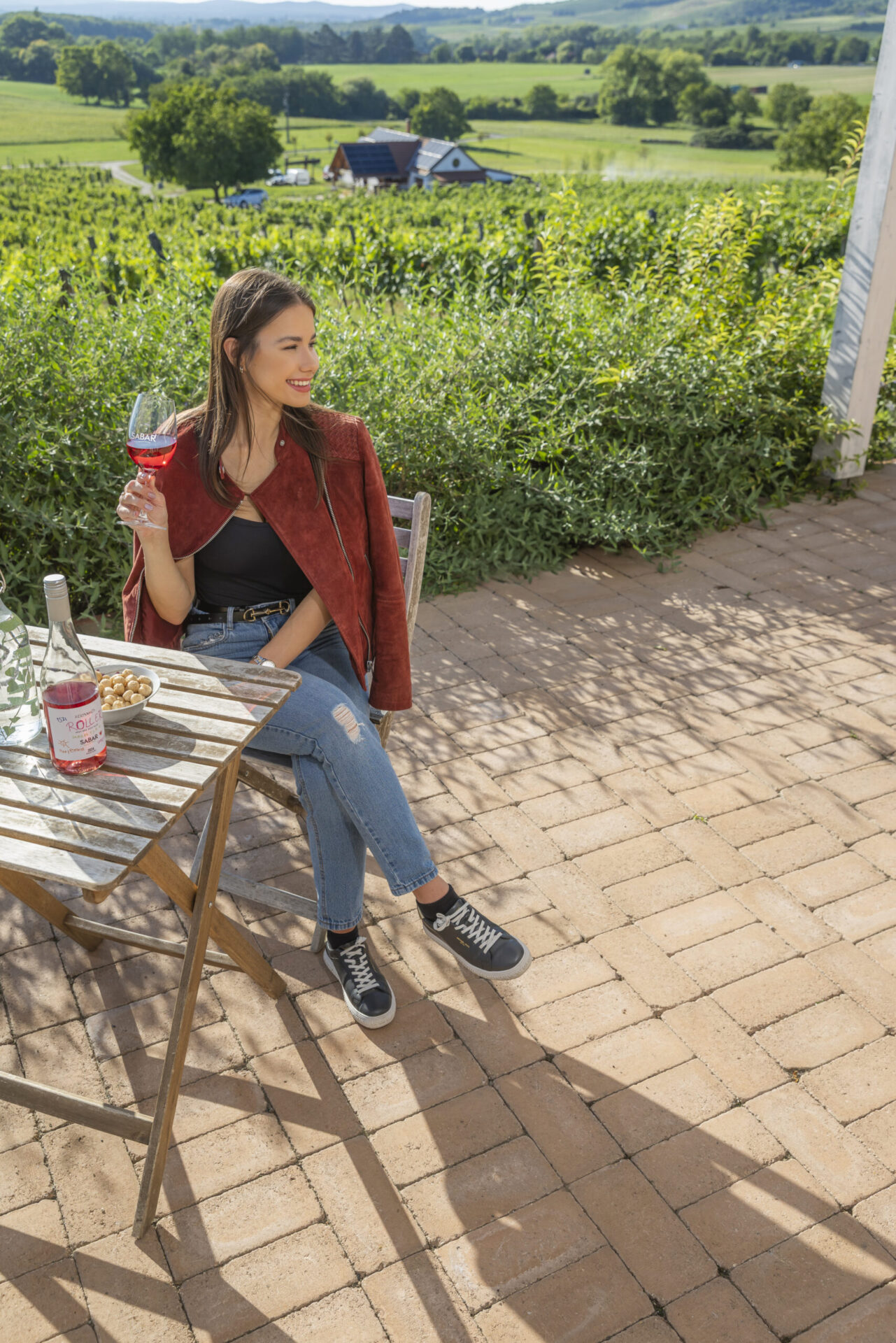 Patio térkő agyagbarna, Sabar borház